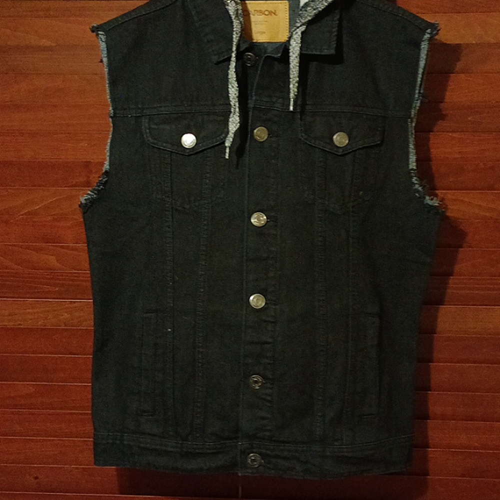 Black denim